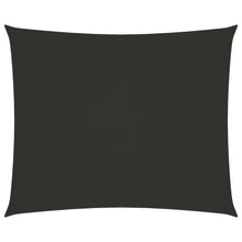 Zonnescherm Rechthoekig Oxford Stof Kleurig Antraciet 5 x 6 m
