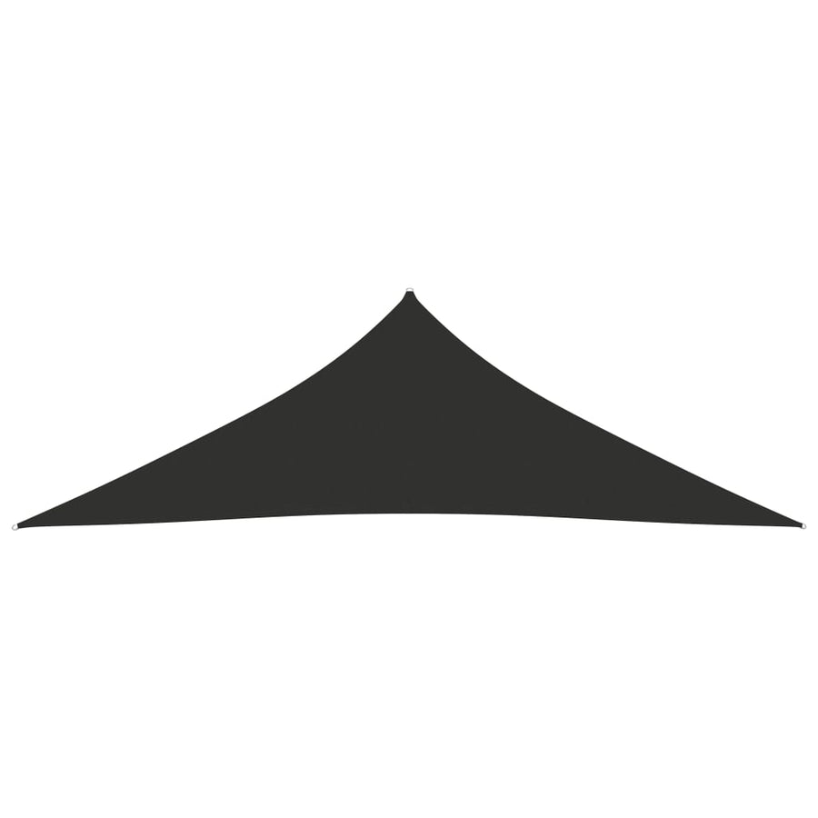 Zonnescherm Driehoekig 3,5X3,5X4,9 M Oxford Stof Kleur 3.5 x 3.5 x 4.9 m Antraciet
