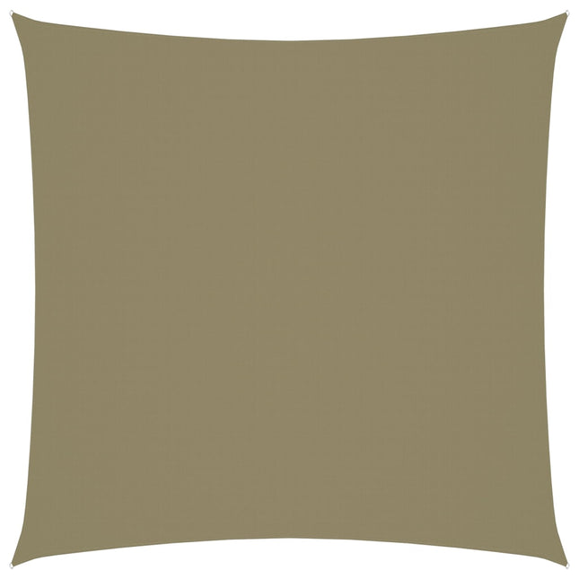 Zonnescherm vierkant 2,5x2,5 m oxford stof beige 2.5 x 2.5 m Beige