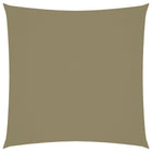 Zonnescherm vierkant 3x3 m oxford stof beige 3 x 3 m Beige