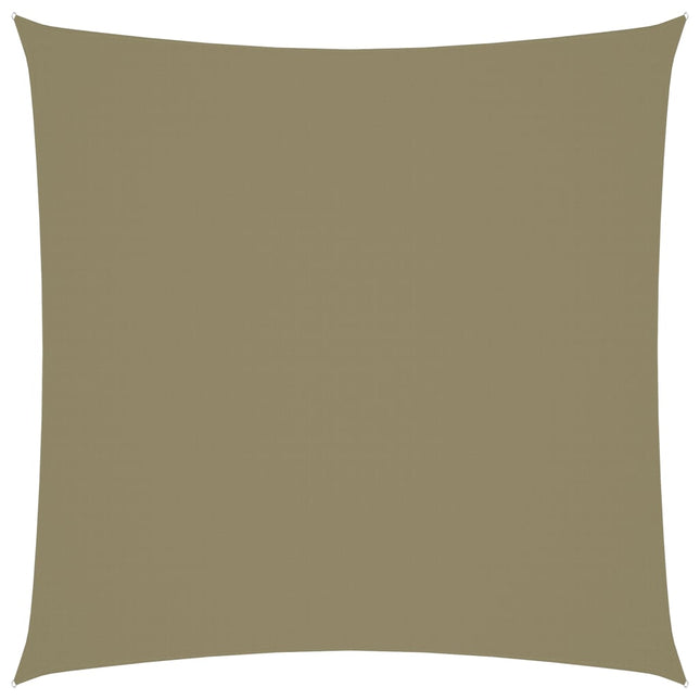 Zonnescherm vierkant 3x3 m oxford stof beige 3 x 3 m Beige