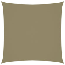 Zonnescherm vierkant 4x4 m oxford stof beige 4 x 4 m Beige