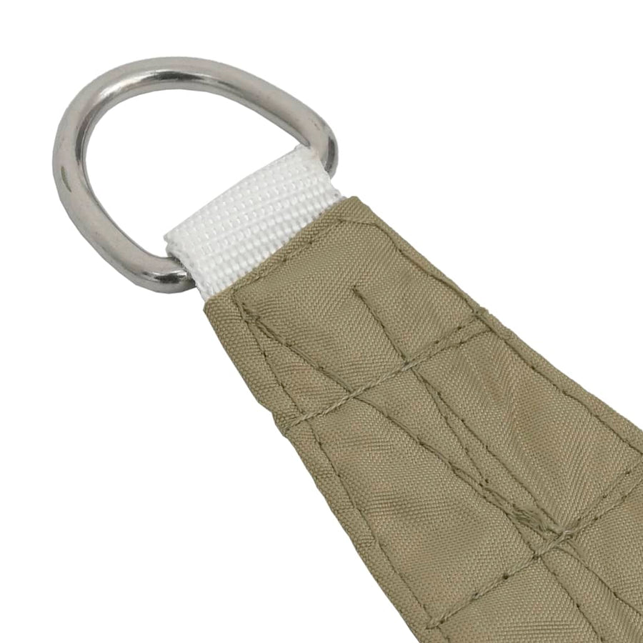 Zonnescherm vierkant 4x4 m oxford stof beige 4 x 4 m Beige