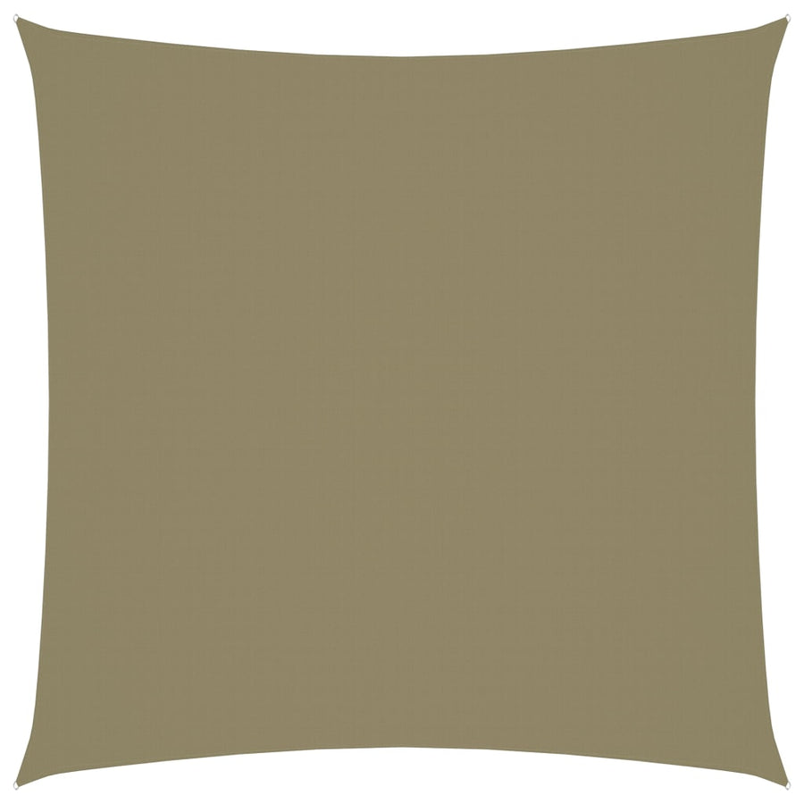 Zonnescherm vierkant 5x5 m oxford stof beige 5 x 5 m Beige