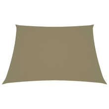 Zonnescherm vierkant 5x5 m oxford stof beige 5 x 5 m Beige