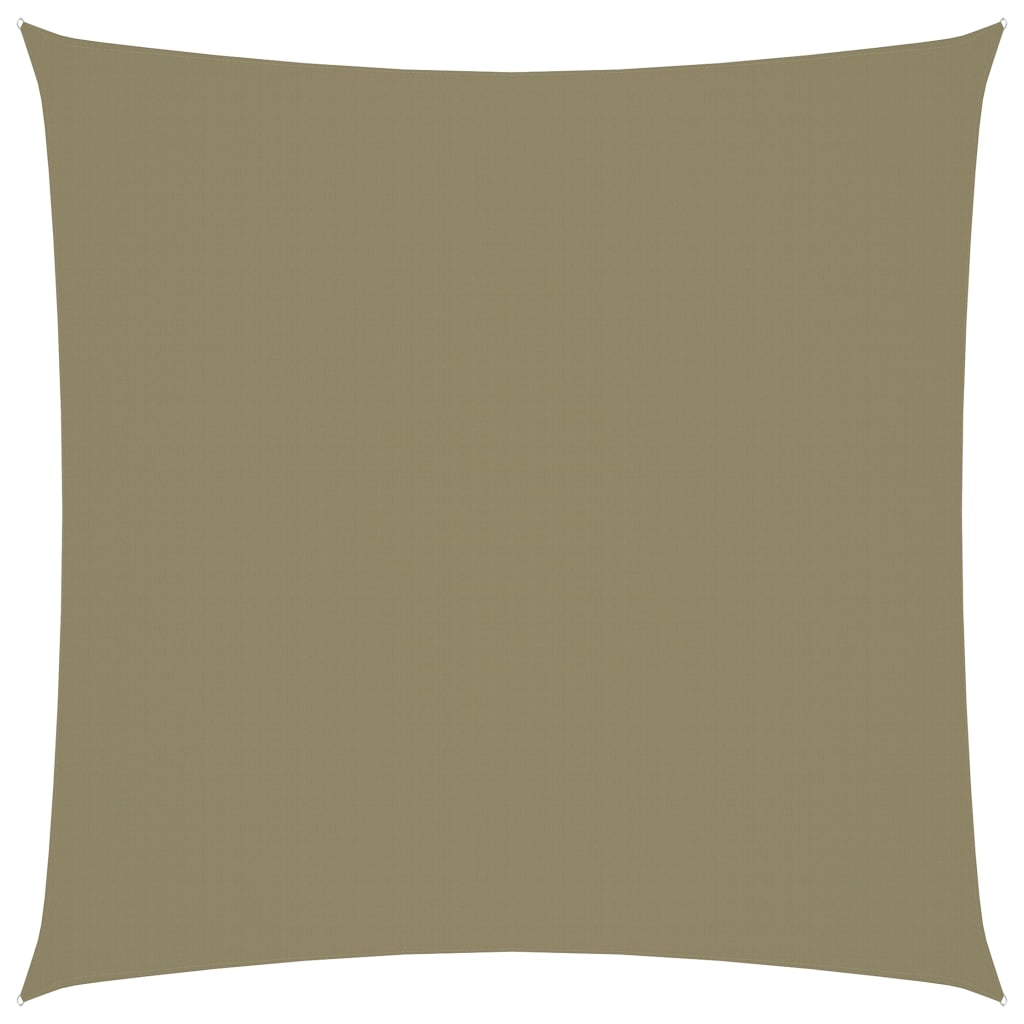 Zonnescherm vierkant 7x7 m oxford stof beige 7 x 7 m Beige