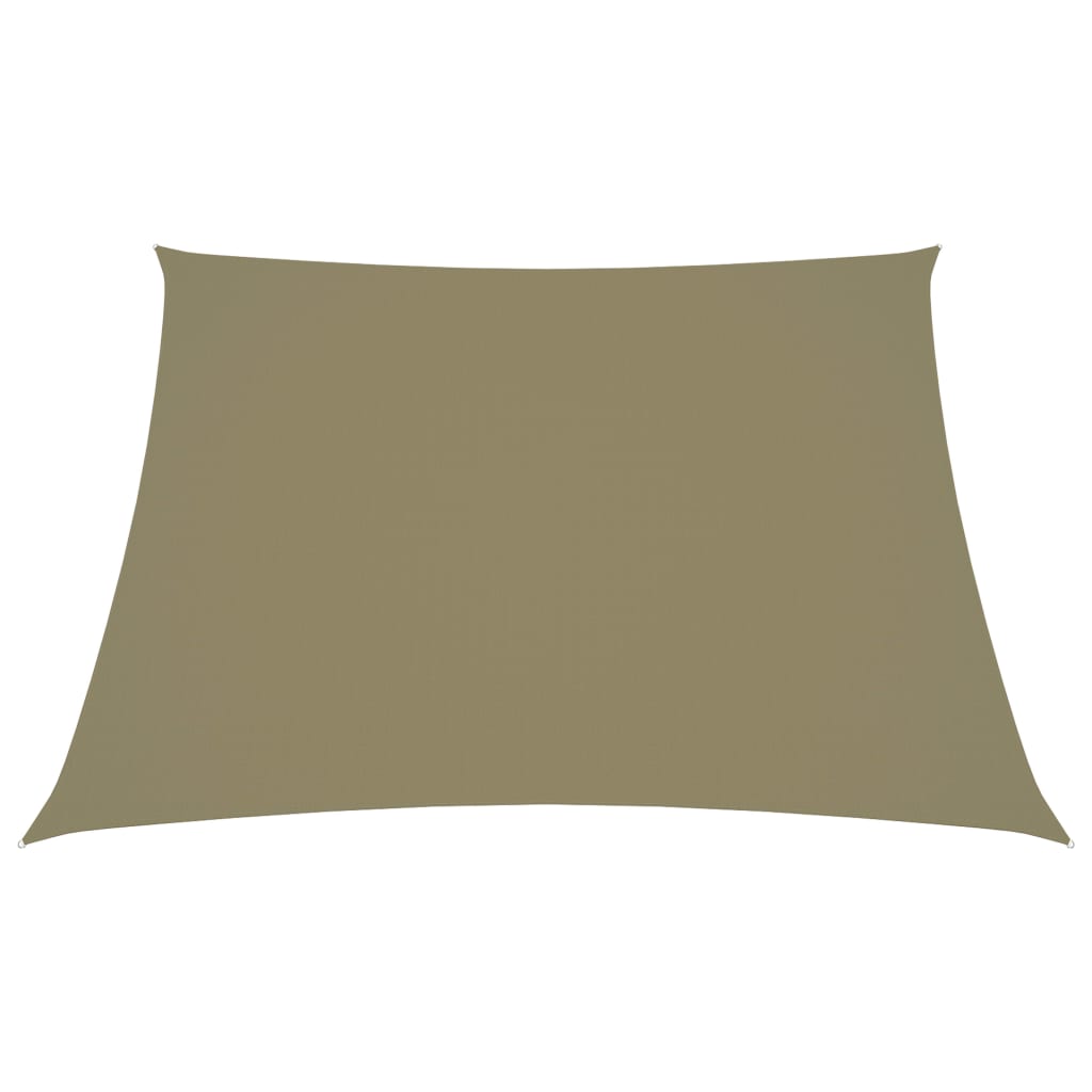 Zonnescherm vierkant 7x7 m oxford stof beige 7 x 7 m Beige