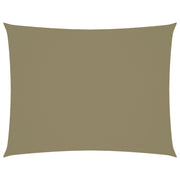 Zonnescherm 2,5x4 m rechthoekig beige oxford stof