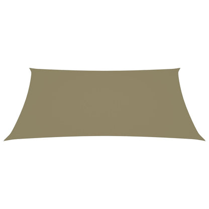 Zonnescherm Rechthoekig 2,5X4 M Oxford Stof Beige 2.5 x 4 m