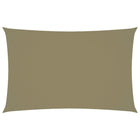 Zonnescherm Rechthoekig 2,5X5 M Oxford Stof Beige 2.5 x 5 m