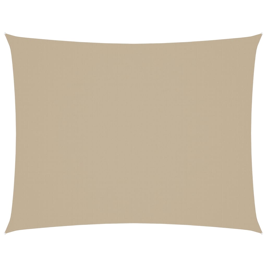 Zonnescherm rechthoekig 3x4 m oxford stof beige