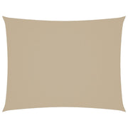 Zonnescherm rechthoek 3x4 m beige oxford stof