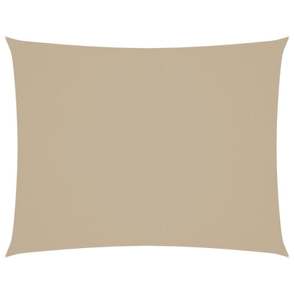 Zonnescherm rechthoekig 3x4 m oxford stof beige
