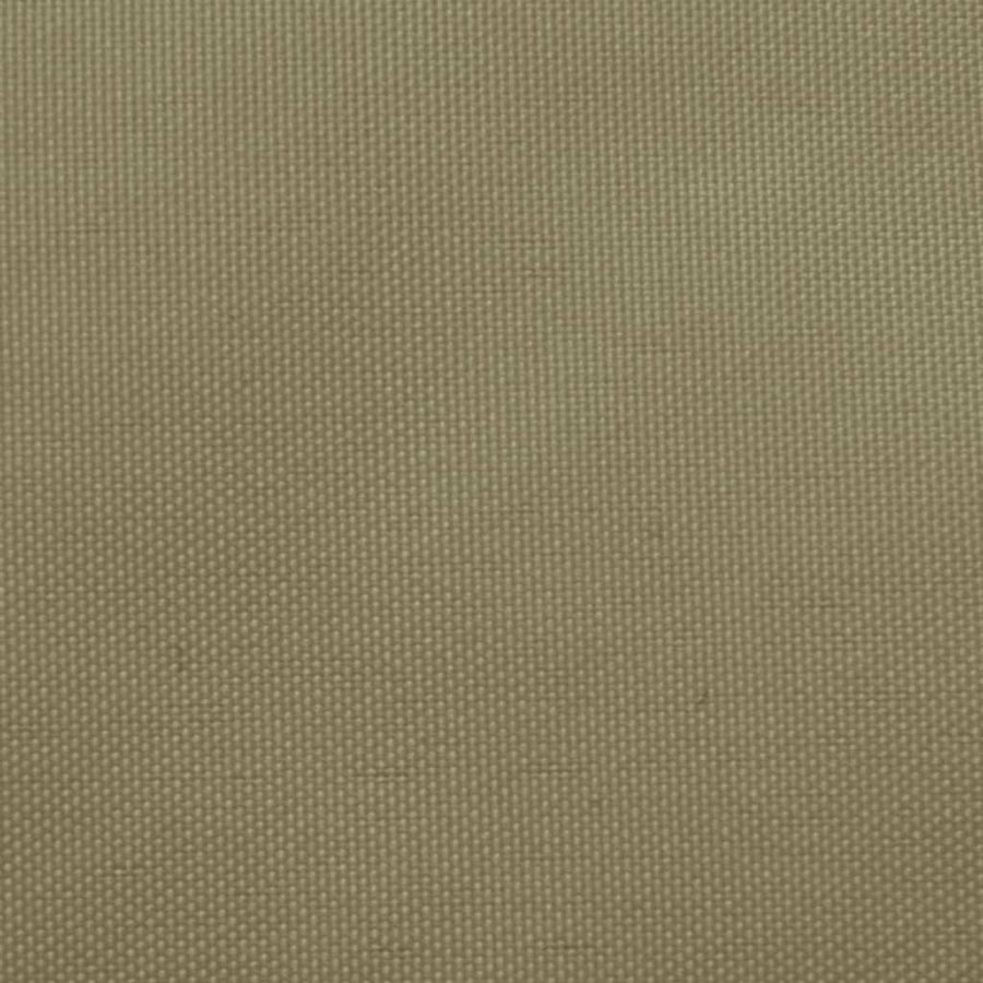 Zonnescherm rechthoekig 4x5 m oxford stof beige 4 x 5 m