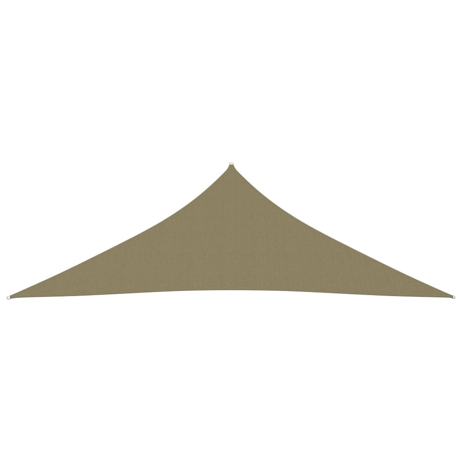 Zonnescherm Driehoekig 3X3X4,24 M Oxford Stof 3 x 3 x 4.24 m Beige