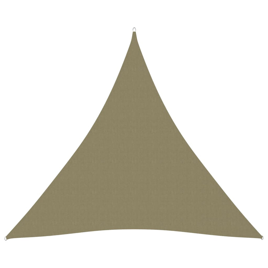 Zonnescherm Driehoekig 4,5X4,5X4,5 M Oxford Stof 4.5 x 4.5 x 4.5 m Beige