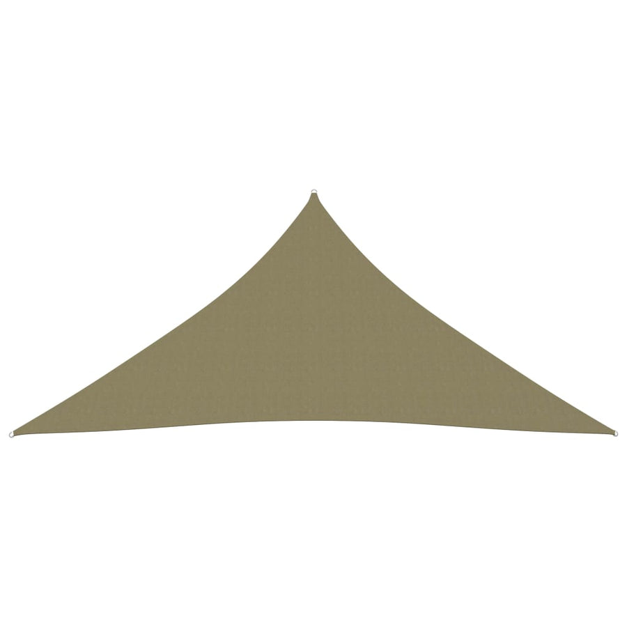 Zonnescherm Driehoekig 4,5X4,5X4,5 M Oxford Stof 4.5 x 4.5 x 4.5 m Beige