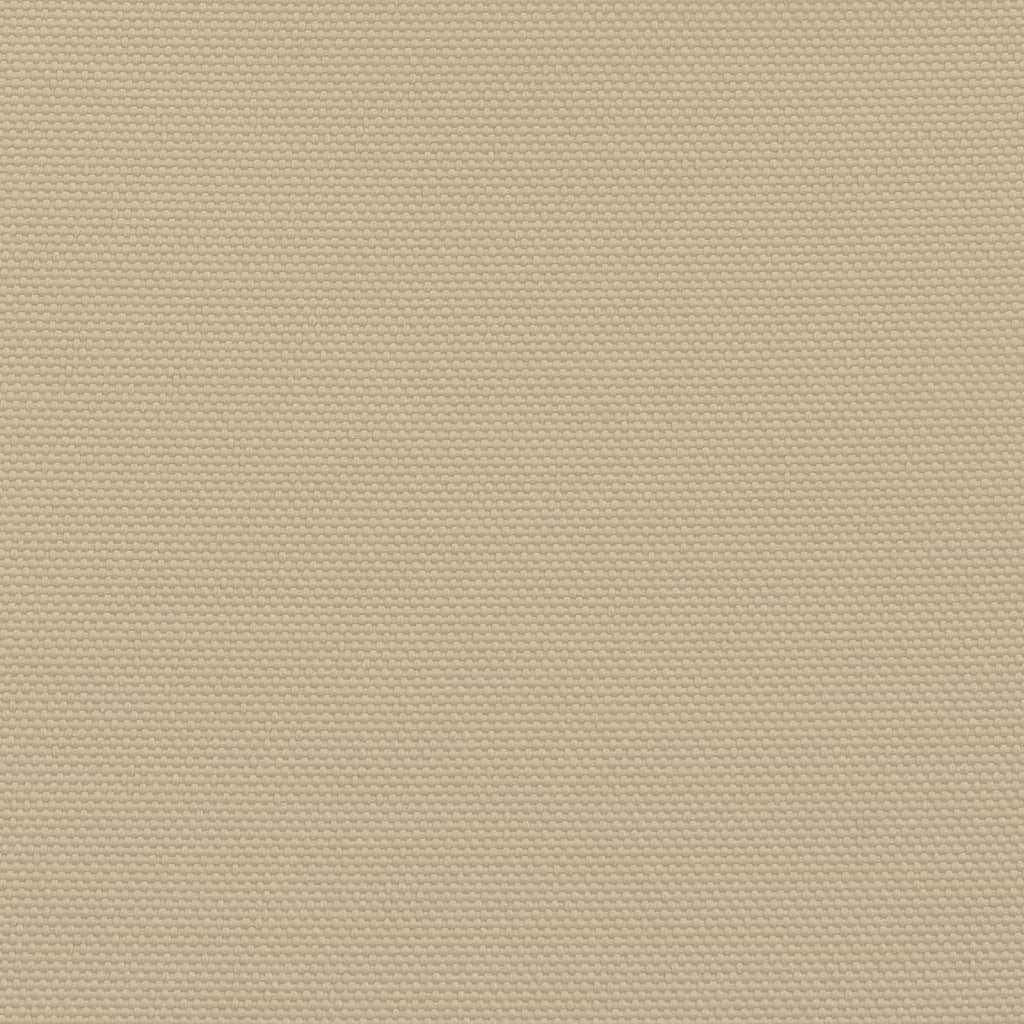 Zonnescherm Driehoekig Oxford Stof Beige 5 x 6 x 6 m