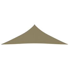 Zonnescherm Driehoekig Oxford Stof 5 x 5 x 6 m Beige