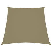 Zonnezeil trapezium 2/4x3 m oxford stof beige