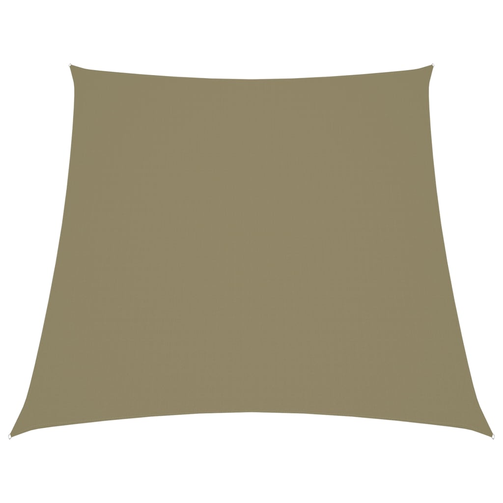 Zonnezeil Trapezium Oxford Stof 2/4 x 3 m Beige