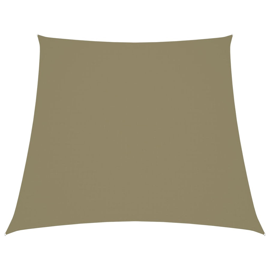 Zonnezeil Trapezium Oxford Stof 2/4 x 3 m Beige
