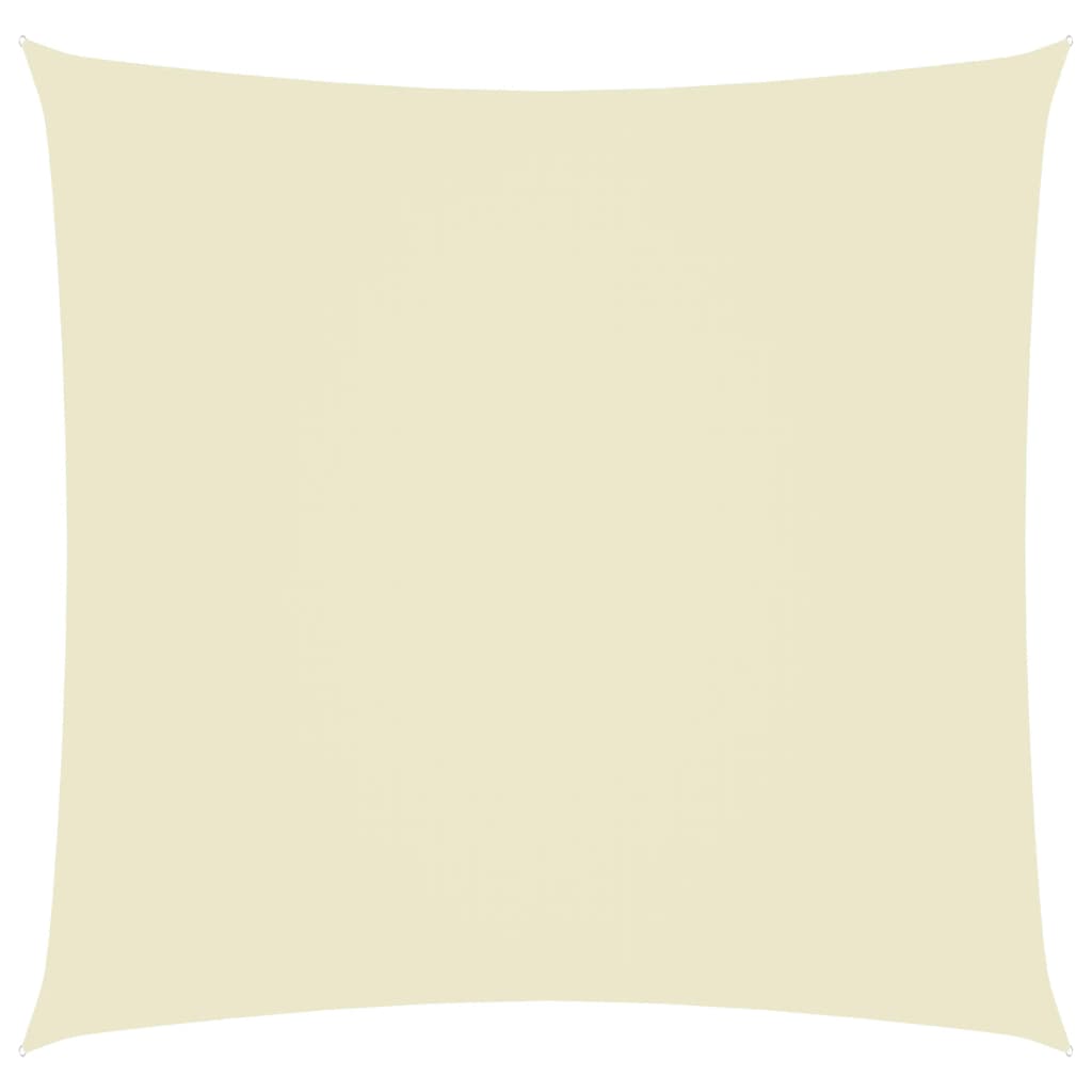 Zonnescherm vierkant 3x3 m oxford stof crèmekleurig 3 x 3 m Crème