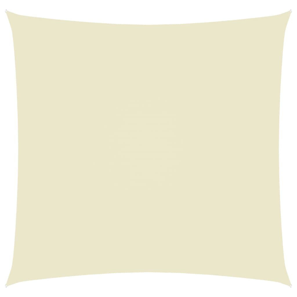 Zonnescherm vierkant 4,5x4,5 m oxford stof crèmekleurig 4.5 x 4.5 m Crème