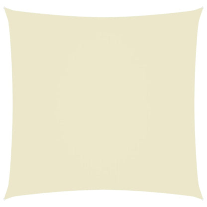 Zonnescherm vierkant 7x7 m oxford stof crèmekleurig 7 x 7 m Crème