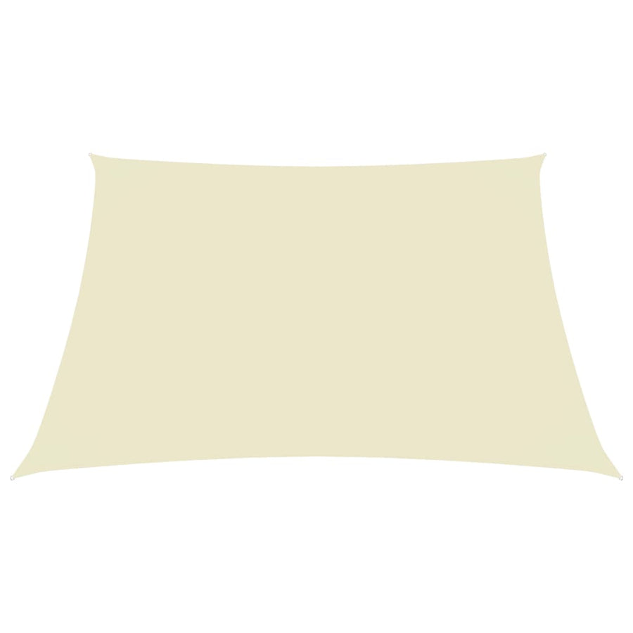 Zonnescherm vierkant 7x7 m oxford stof crèmekleurig 7 x 7 m Crème