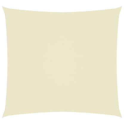 Zonnescherm rechthoekig 2x2,5 m oxford stof crèmekleurig 2 x 2.5 m