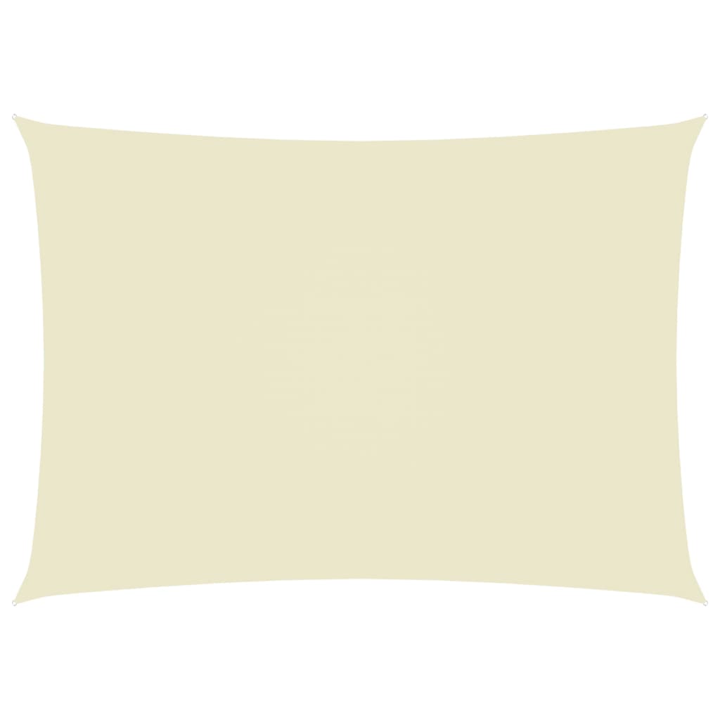 Zonnescherm Rechthoekig 2X4,5 M Oxford Stof Kleurig Crème 2 x 4.5 m