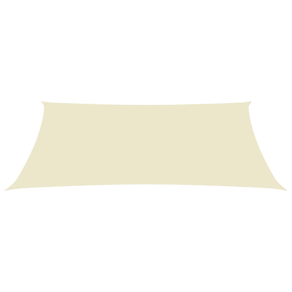 Zonnescherm Rechthoekig 2X4,5 M Oxford Stof Kleurig Crème 2 x 4.5 m