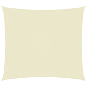 Zonnescherm rechthoek 2,5x3,5 m crèmekleurig