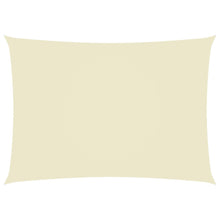 Zonnescherm rechthoekig 2,5x4,5 m oxford stof crèmekleurig 2.5 x 4.5 m