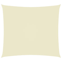 Zonnescherm rechthoekig 3,5x4,5 m oxford stof crèmekleurig 3.5 x 4.5 m