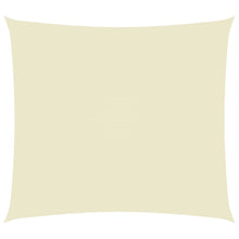 Zonnescherm rechthoekig 6x7 m oxford stof crèmekleurig 6 x 7 m