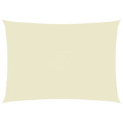 Zonnescherm rechthoekig 6x8 m oxford stof crème