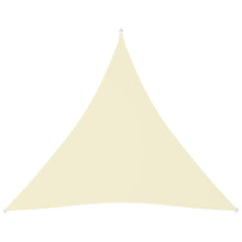 Zonnescherm Driehoekig 4,5X4,5X4,5 M Oxford Stof Kleurig 4.5 x 4.5 x 4.5 m Crème