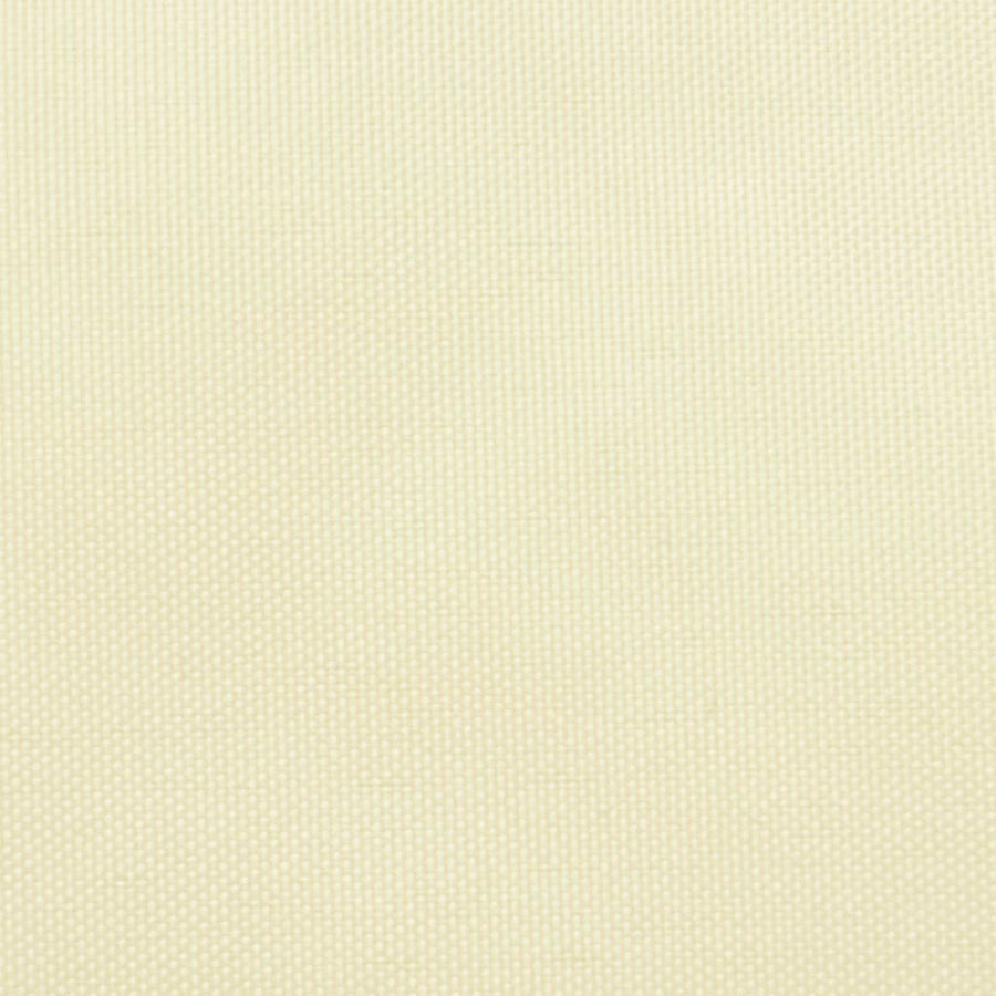 Zonnescherm Driehoekig Oxford Stof Kleurig 5 x 6 x 6 m Crème