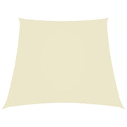 Zonnezeil trapezium 2/4x3 m oxford stof crème