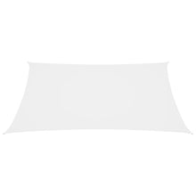 Zonnezeil vierkant 2x2 m oxford stof wit 2 x 2 m Wit