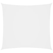 Zonnescherm vierkant 3,6x3,6 m wit oxford stof
