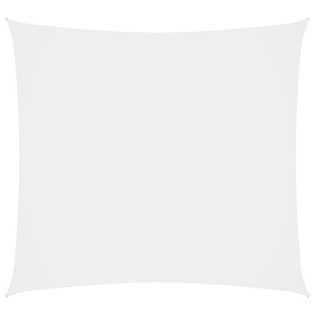Zonnescherm vierkant 3,6x3,6 m oxford stof wit 3.6 x 3.6 m Wit