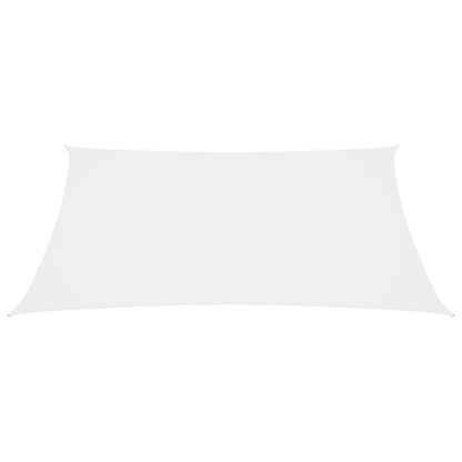 Zonnescherm vierkant 3,6x3,6 m oxford stof wit 3.6 x 3.6 m Wit
