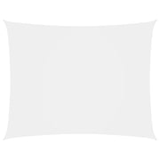 Zonnescherm rechthoekig 2,5x4 m wit oxford stof