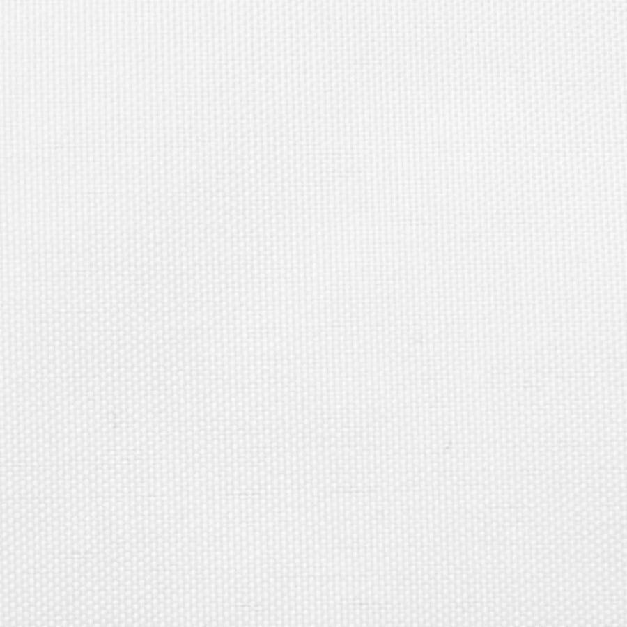 Zonnescherm Rechthoekig 2,5X4,5 M Oxford Stof Wit 2.5 x 4.5 m
