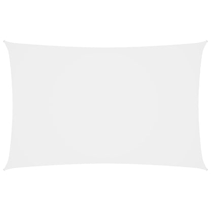 Zonnescherm Rechthoekig Oxford Stof Wit 4 x 7 m