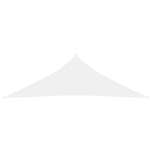Zonnescherm Driehoekig 2,5X2,5X3,5 M Oxford Stof 2.5 x 2.5 x 3.5 m Wit