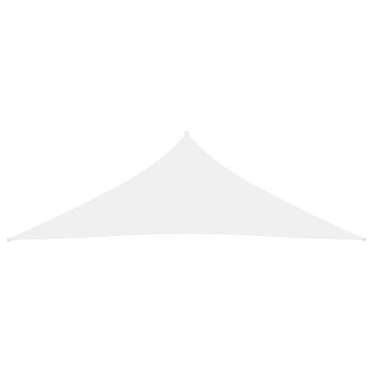 Zonnescherm Driehoekig 2,5X2,5X3,5 M Oxford Stof 2.5 x 2.5 x 3.5 m Wit